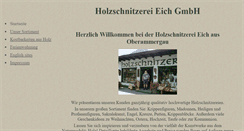Desktop Screenshot of eichgmbh.de