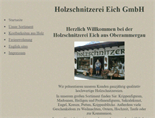 Tablet Screenshot of eichgmbh.de